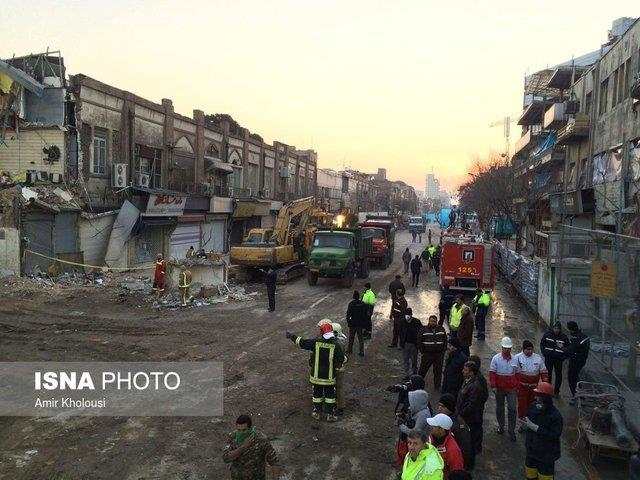 جدیدترین خبر از پلاسکو/ اذان صبح به افق پلاسکو + فیلم