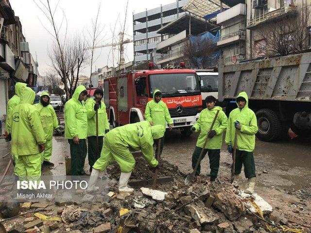 آماده‌سازی خیابان جمهوری برای بازگشایی