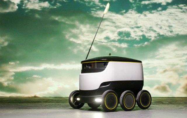 گسترش استفاده از ربات‌های تحویل‌دهنده در آمریکا+تصاویر