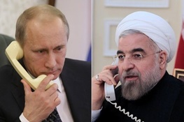 روحانی به پوتین:راه‌حل سوریه همچنان سیاسی است نه نظامی