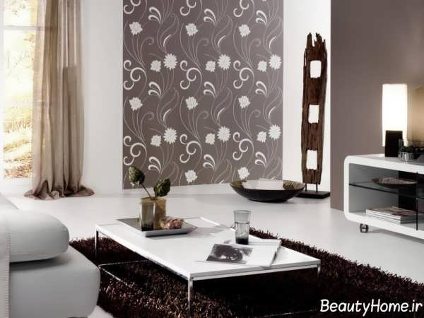 مدل کاغذ دیواری طرح دار و زیبا 