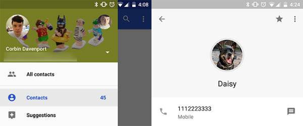 نسخه 2.0 اپلیکیشن Google Contacts با ظاهر و قابلیت هایی جدید منتشر شد