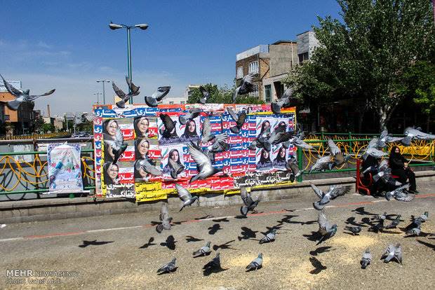 ازدحام کاندیداها درحواشی شهرها/ لطفا بعد از انتخاب فراموشی نگیرید