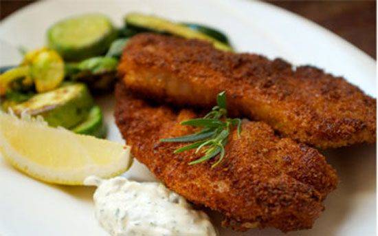 طرز تهیه فیله مرغ کرانچی