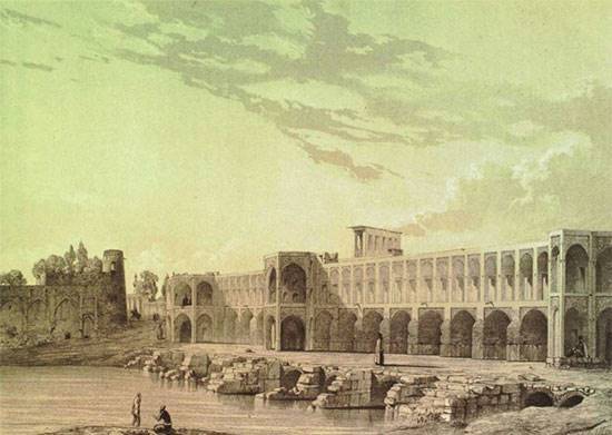 پل خواجو، زیباترین پل اصفهان بر روی زاینده رود