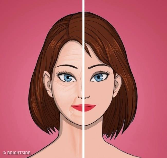 دلیل پیری پوست صورت 