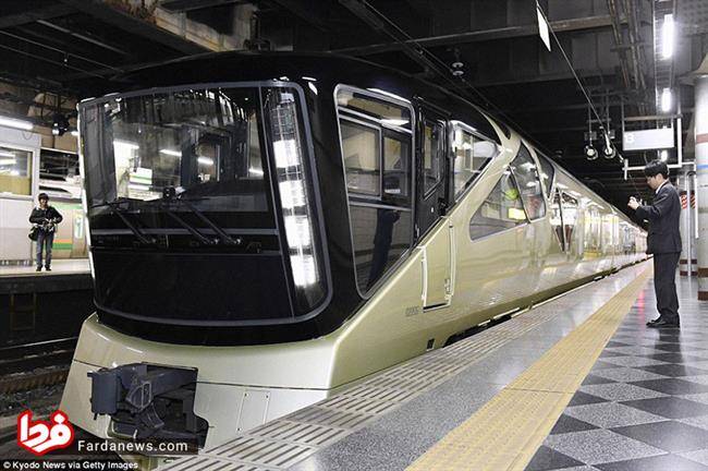 قطار لوکس قطار گردشگری سفر به ژاپن توریستی ژاپن Train Suite Shiki Shima