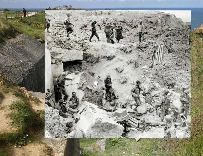 the-cliffs-on-may-6-2014-in-pointe-du-hoc-france-where-german-prisoners-were-gathered-as-an-american-flag-was-deployed-for-signaling-on-omaha-beach-w700