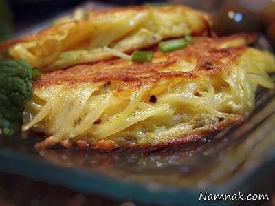 طرز تهیه کوکو رشته ای کوکو رشته ای
