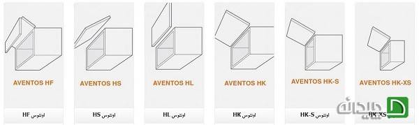 انواع جک کابینت