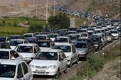 افزایش بار ترافیکی در جاده های شمالی کشور از ظهر یکشنبه