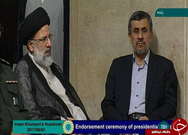 احمدی نژاد در مراسم تنفیذ