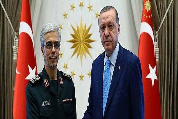 سرلشکر باقری و رجب طیب اردوغان دیدار و گفتگو کردند