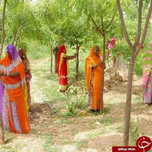 رسم جالب قبیله هندی! +عکس