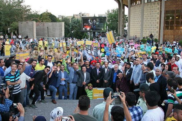 نقش پررنگ تئاتر در یک پویش ترافیکی