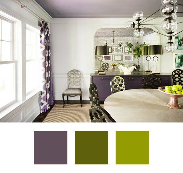 6 ترکیب رنگی با بنفش برای چیدمان منزل