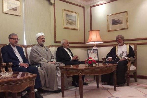ظریف با همتای عمانی خود دیدار و گفتگو کرد