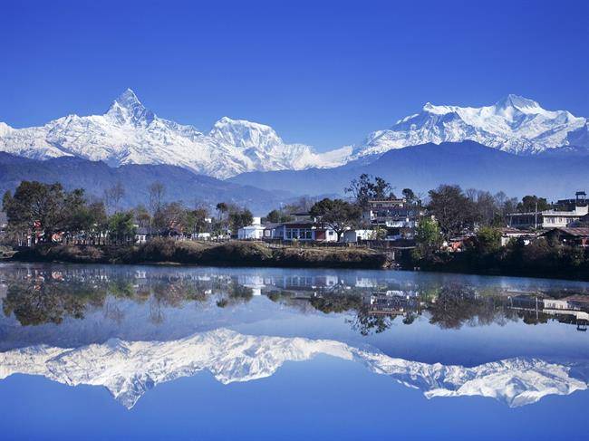 Phewa Lake in Nepal