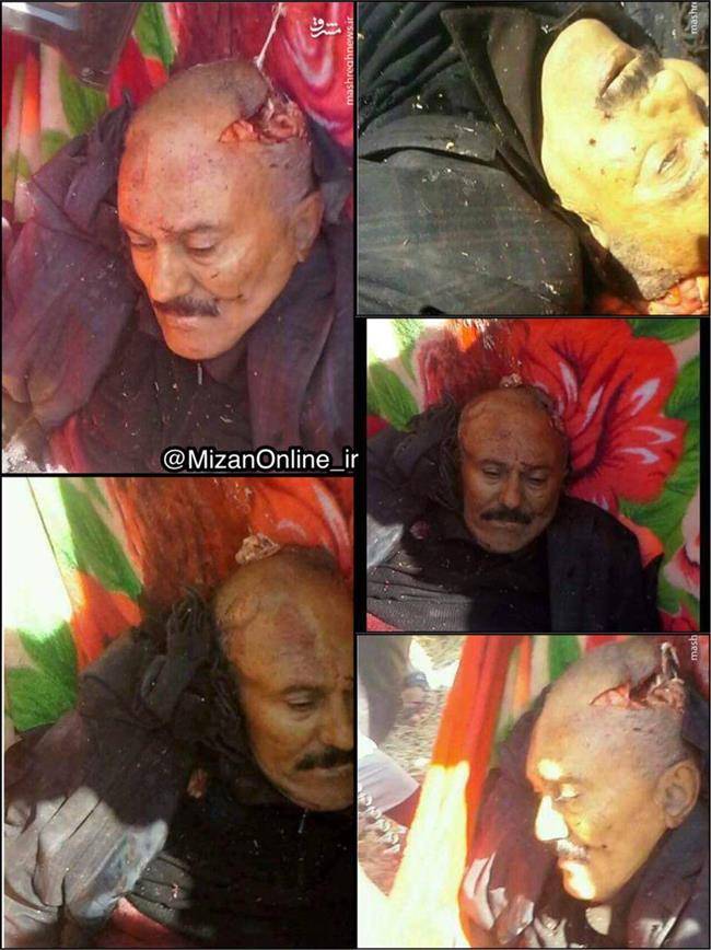 علی‌ عبدالله صالح کشته شد+تصاویر