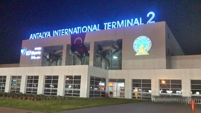 فرودگاه بین المللی آنتالیا کشور ترکیه