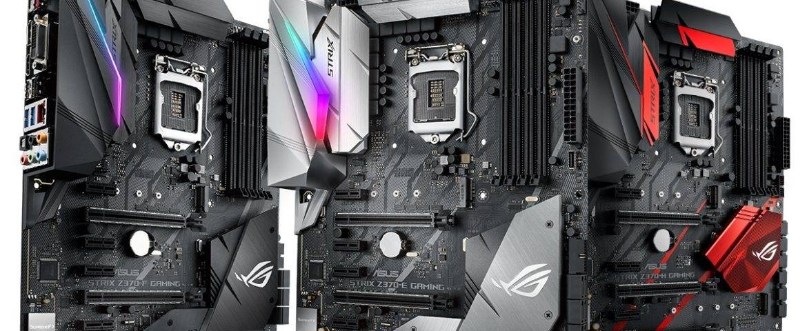 ایسوس حرفه ای ها را شگفت زده کرد – معرفی مادربوردهای سری Z370  رده ROG و ROG STRIX