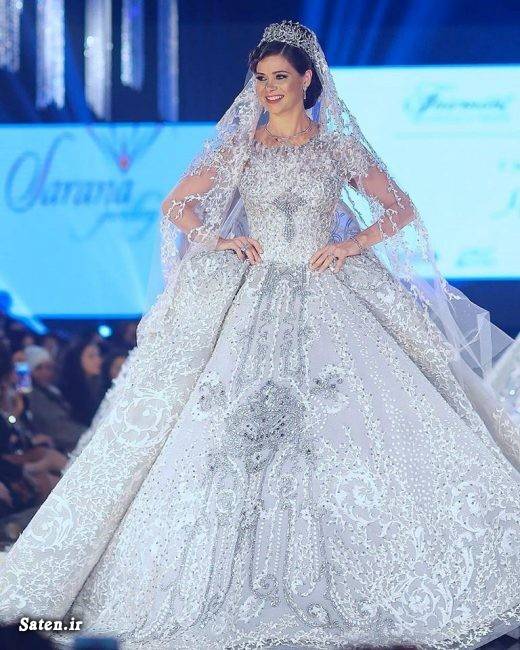 یسرا اللوزی مدلینگ عروس مدلینگ مدل لباس عروس جدید مدل تور عروس زیباترین لباس عروس زن مصری زن مدل جدیدترین مدل تاج عروس تاج عروس مدل ملکه ای Yosra El Lozy