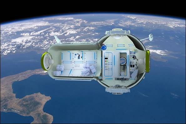 روسیه هتل فضایی می‌سازد