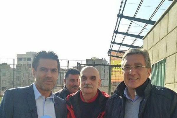 اولین حضور برادر برانکو در تمرین پرسپولیس