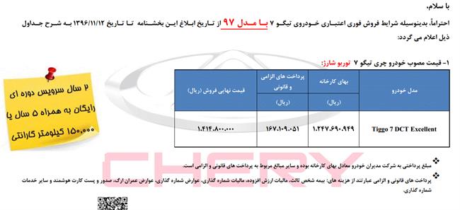 چری تیگو7