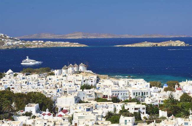 شهر میکونوس یونان Mykonos