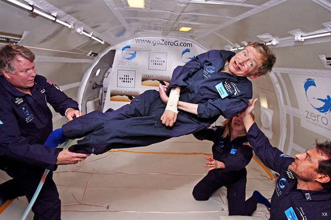 استیون هاوکینگ و سفر به فضا