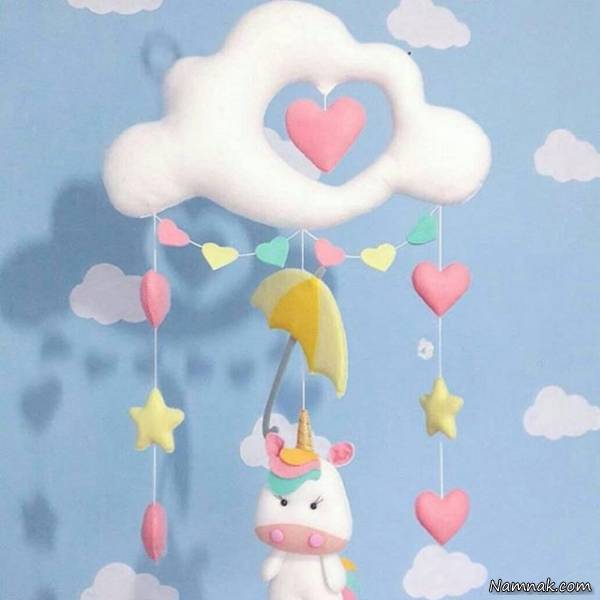 آویز تزیینی برای اتاق نوزاد آویز اتاق کودک