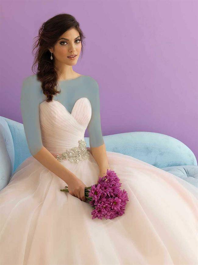 لباس عروس دکلته