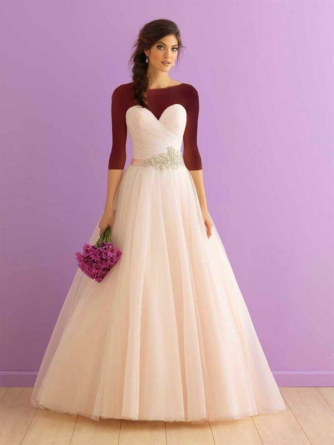 لباس عروس دکلته