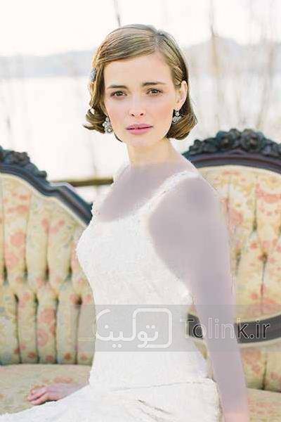 مدل موی عروس کوتاه
