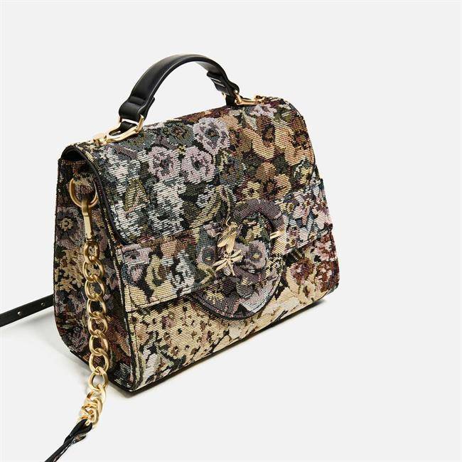 کیف زنانه گل‌دار