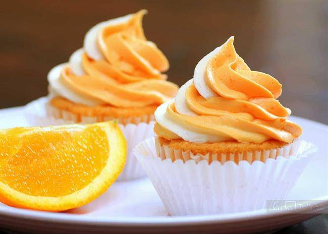 کاپ کیک پرتقال