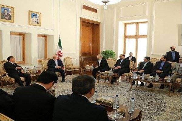 رئیس کنفدراسیون احزاب آسیایی با ظریف دیدار کرد