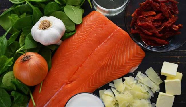 غذای آسان با ماهی سالمون غذای آسان با ماهی سالمون
