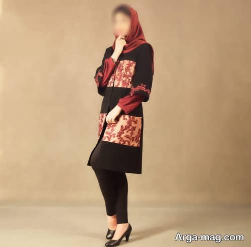 مدل مانتو کوتاه مجلسی