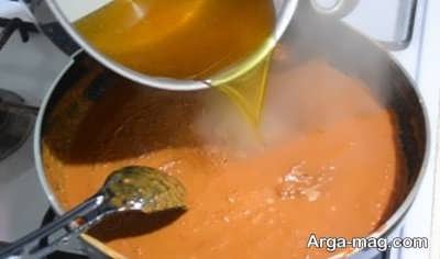 طرز تهیه حلوا آرد گندم 