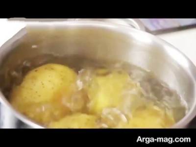 طرز تهیه دو غذای ساده باسیب زمینی