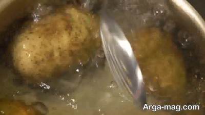 طرز تهیه غذای دو ساده با سیب زمینی