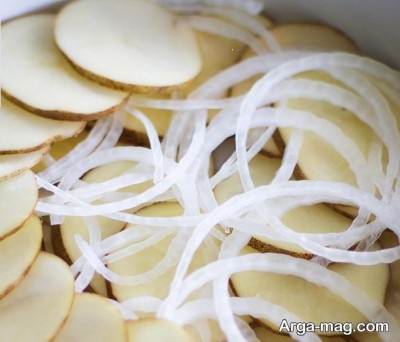 طرز تهیه سیب زمینی