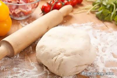 طرز تهیه خمیر پیتزا بدون مخمر با ساده ترین روش 