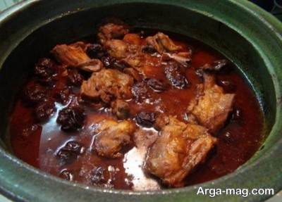 طرز تهیه خورش آلو مسما