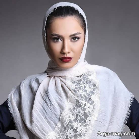 روش بستن روسری های نخی