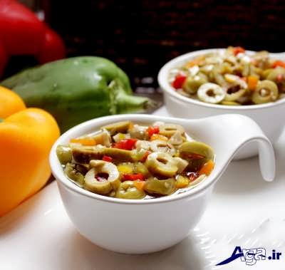 طرز تهیه ترشی زیتون در خانه 