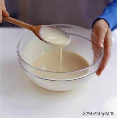 مخلوط کردن مواد پنکیک