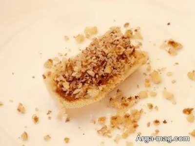 طرز تهیه دسر موز گردویی 